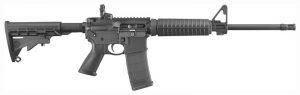 RUGER AR556 223 30-SHOT - BLACK SIX POSITION STOCK