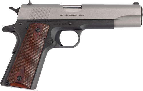 COLT 1911 45ACP 5" FS 7-SHOT - TWO TONE ROSEWOOD GRIPS - Image 2