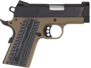 COLT DEFENDER 45ACP 3" 7RD FDE - CERAKOTE BLUED G10 GRIPS