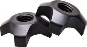ACCU-TAC SPIKE CLAW FEET SET - FITS LR SERIES BIPODS STEEL BK