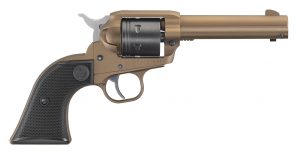 RUGER WRANGLER 22LR BRNZ/SY 4.6" 6SH