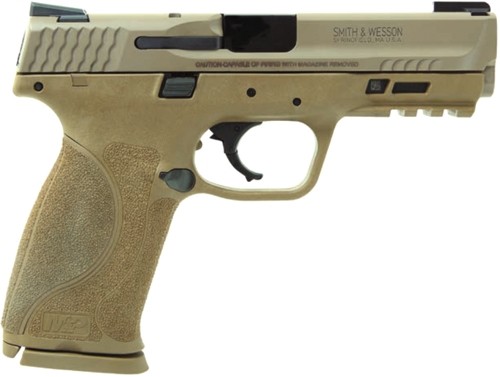 S&W M&P9 M2.0 9MM 4.25" TRUGLO - TFX SIGHTS 17-RD FDE - Image 2