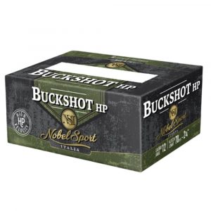 Noble Sport Plumbum Buckshot Shotshells 12 ga 2-3/4" 27 pellet 1325 fps #4 10/ct