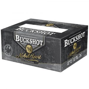 Noble Sport Buckshot Law Enforcement Shotshells 12 ga 2-3/4" 9 pellet 1200 fps #00 10/ct