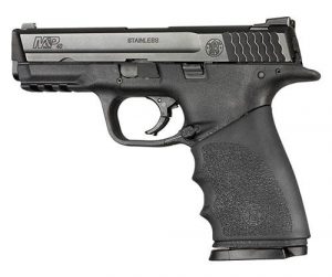 Hogue Handall Hybrid Grip Sleeve - S&W M&P 9mm 40 S&W .357 Sig Black