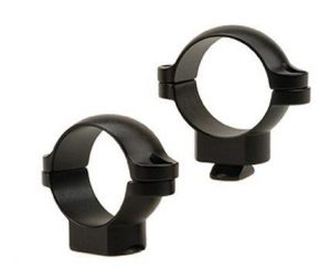 Leupold 2-Piece STD Windage Adjustable Steel Rings 1" Medium Matte