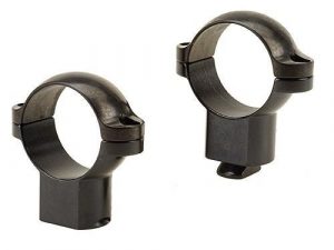 Leupold 2-Piece STD Windage Adjustable Steel Rings 1" Super High Gloss