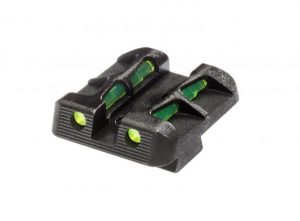 HIVIZ LiteWave Rear Green Sight fits Glock Models Chambered in 9mm Luger 40 S&W and .357 Sig