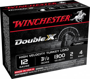 WINCHESTER DOUBLE X 12G 3.5" #4  2OZ  10RD BX 100RD CS