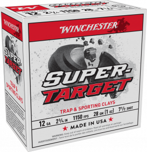 WINCHESTER 12GA 2-3/4" #7.5 SUPER TARGET 25RD/250RD