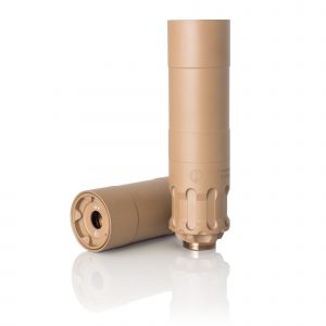 RUGGED SUPPRESSORS OBSIDIAN9 9MM SILENCER FDE