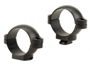 Leupold 2-Piece STD Windage Adjustable Steel Rings 1" Low Matte