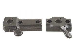 Leupold 2-Piece Quick Release (QR) Base - Savage 10/110 Round Rear Receiver Matte Black