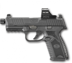 FN 509 TACTICAL W/ HOLOSUN HS407C BLK 9MM 4.5" 1-15RD 1-24RD