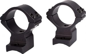 TALLEY RINGS HGH 1" SAVAGE RND - REC/RUGER AMRCAN/CASCADE BLACK