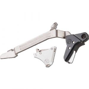 TIMNEY TRIGGER ALPHA FOR GLOCK - GEN 5 LARGE FRAME SILVER