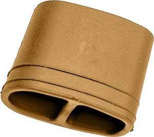 B5 SYSTEMS GRIP PLUG FOR TYPE - 22 & 23 P-GRIPS COYOTE BROWN