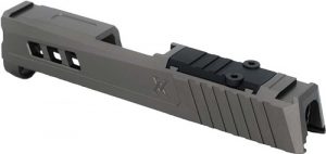 TRUE PRECISION SIG P365 SLIDE - W/RMS CUT & PLATE STEALTH GREY