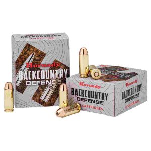 Hornady Backcountry Defense Ammunition 10mm Auto 200gr JFP 1160 fps 20/ct