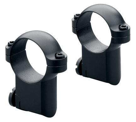 Leupold 2-Piece Solid Steel Ringmounts - Ruger M77 30mm High Matte Black