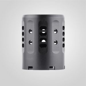 DEAD AIR P-SERIES PYRO 2.0 45CAL SHROUD FOR P-SERIES ADAPTERS, BOOSTERS & DIRECT THREAD