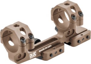 DLOC PRECISION CANTILEVER QD - SCOPE MOUNT 34MM TAN 1.63"