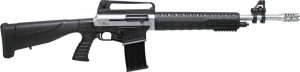 IVER JOHNSON STRYKER 12GA 3" - 20" 5RD NICKEL BLACK