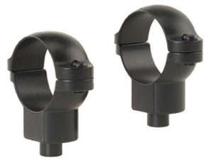 Leupold 2-Piece Quick Release (QR) Scope Rings - 1" High Matte