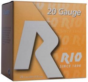 Rio Field 20 ga 2 3/4" 2 3/4 dr 1 oz #6 1250 fps - 25/box