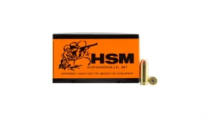 HSM AMMUNITION 10MM 200GR FMJ 20RD BOX 20 BOXES PER CASE
