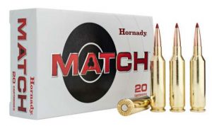 Hornady ELD Match Rifle Ammunition 25 Creedmoor 134gr PT 2800 fps 20/ct