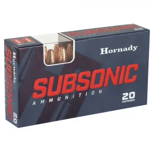 HORNADY SUBSONIC X 300 BO 190GR 20RD BX 200RD CASE