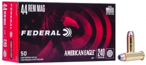 FEDERAL 44 REM MAG 240GR JHP 50 RD/BX 20 BX/CS