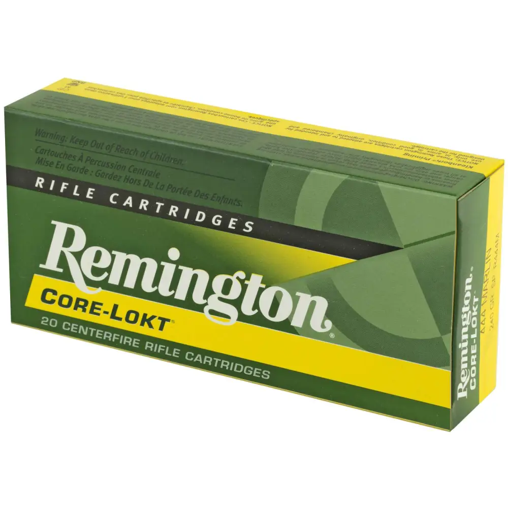 REMINGTON R444M 444 MARLIN 240GR CORE-LOKT SP 20 RD/BX 10 BX/CS - Image 2
