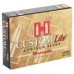 HORNADY CUSTOM LITE 20GA 250GR FTX SLUG 5RD BX 100RD CASE
