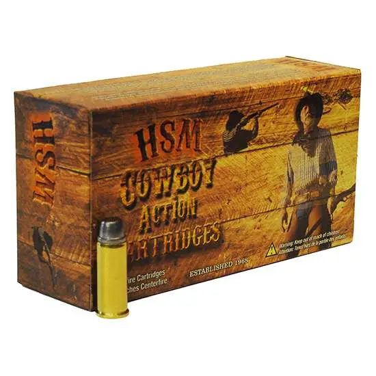 HSM AMMUNITION 41 MAG 210GR HL SWC 50RD BOX 10 BOXES PER CASE