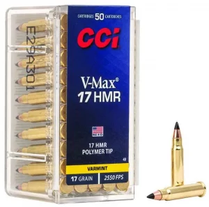 CCI 17 HMR 17GR V-MAX 50 RD/BX 40 BX/CS