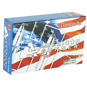 Hornady American Gunner Reduced Recoil Shotshell 12ga. 2-3/4" 1oz Slug 5/ct