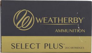 Weatherby Select Plus Rifle Ammunition .257 Wby Mag 100gr Scirocco 3575 fps 20/ct