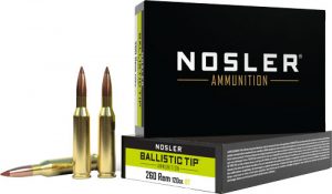 NOSLER 260 REM 120GR - BALLISTIC TIP 20RD 10BX/CS