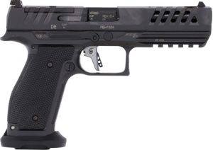 WALTHER PDP SF MATCH 9MM 5" OR - 10-SHOT BLACK STEEL FRAME