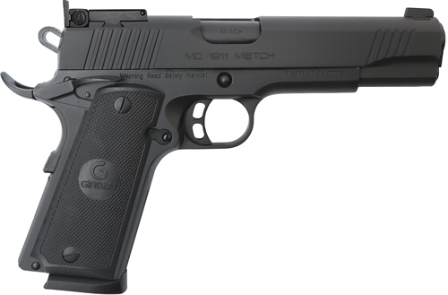 GIRSAN MC1911 MATCH GOV'T - 45ACP ADJ. SGT BLACK - Image 3
