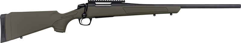 CVA CASCADE 308 WIN 22" #3 - W/RAIL BLACK/OD GREEN
