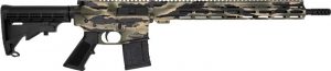GLFA .223 Wylde Rifle .223 Wylde 30rd Magazine 16" Threaded Barrel Green Camo with 15.25" Handguard