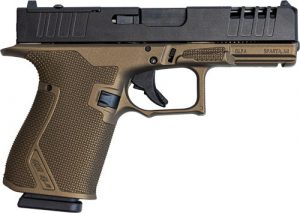 GLFA 19 STRIKER 9MM 4" 15 SHOT - BLACK SLIDE BRONZE FRAME