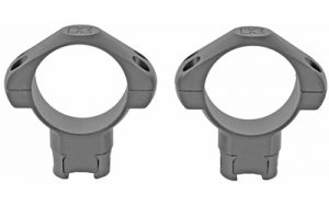 Konus 2-Piece Steel Riflescope Rings for Airguns & .22 Rails 30mm High - Blackh
