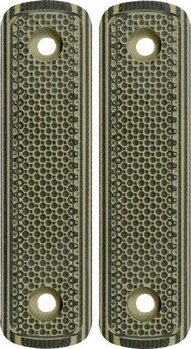 MI LEVER ACTION G10 STRAIGHT - GRIP PANEL OD GREEN / BLACK