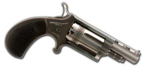 NAA "WASP" MINI-REVOLVER COMBO - 1-5/8" 22LR/22WMR S/S RUBBER