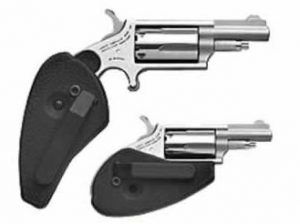 NAA MINI-REVOLVER COMBO 1-5/8" - 22LR/22WMR S/S W/HOLSTER GRP