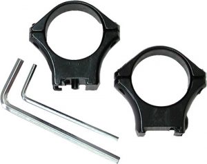 SAKO RING MOUNTS TRG-S - OPTILOCK 30MM TUBE X-LOW BLACK